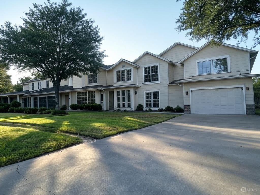 Professional tuckpointing work on a brick wall in Dallas, TX by Omega Masonry